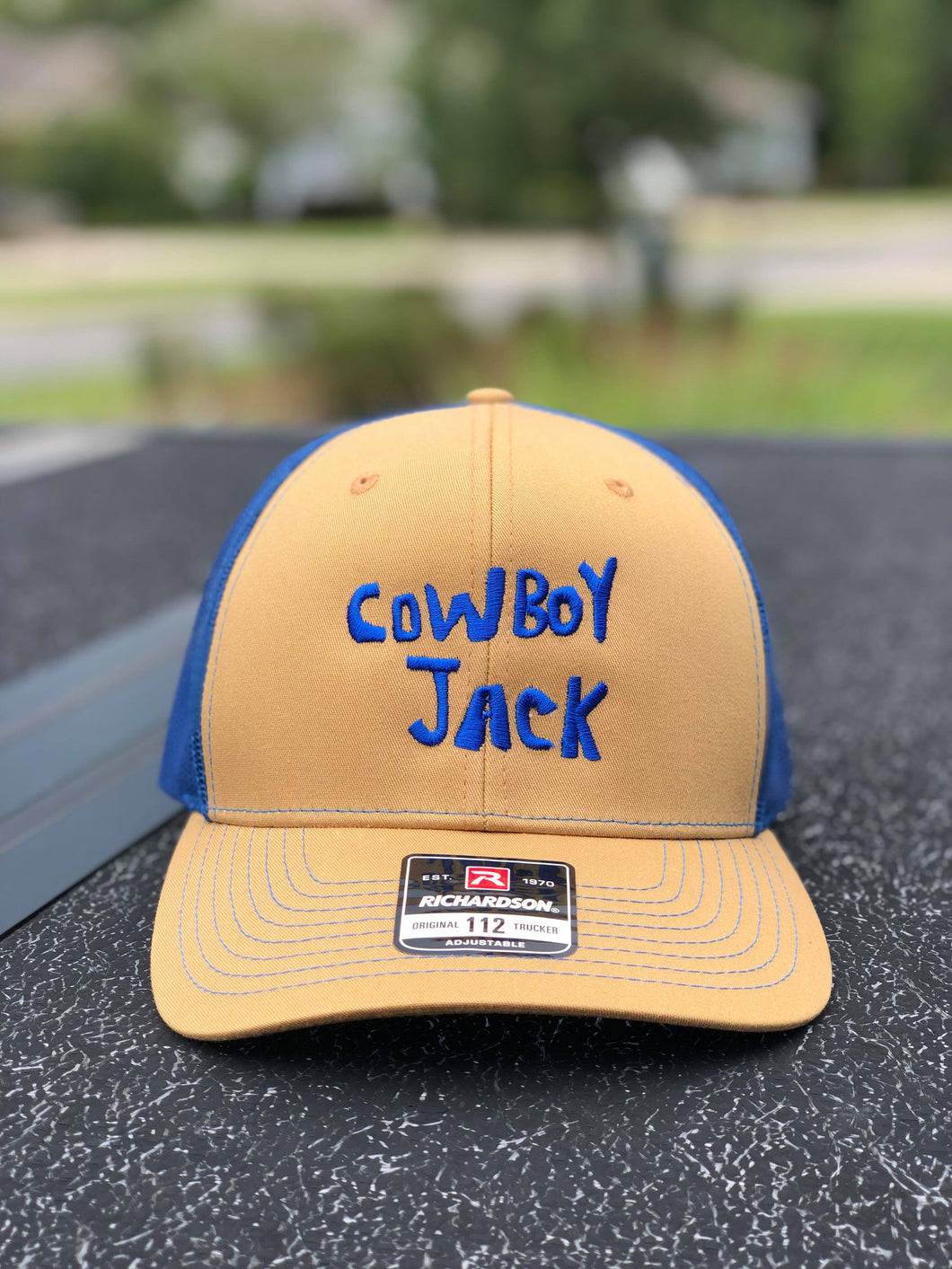 Cowboy Jack Biscuit - Royal Blue Hat