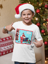 Load image into Gallery viewer, Youth Cowboy Jack Santa Claus T-Shirt

