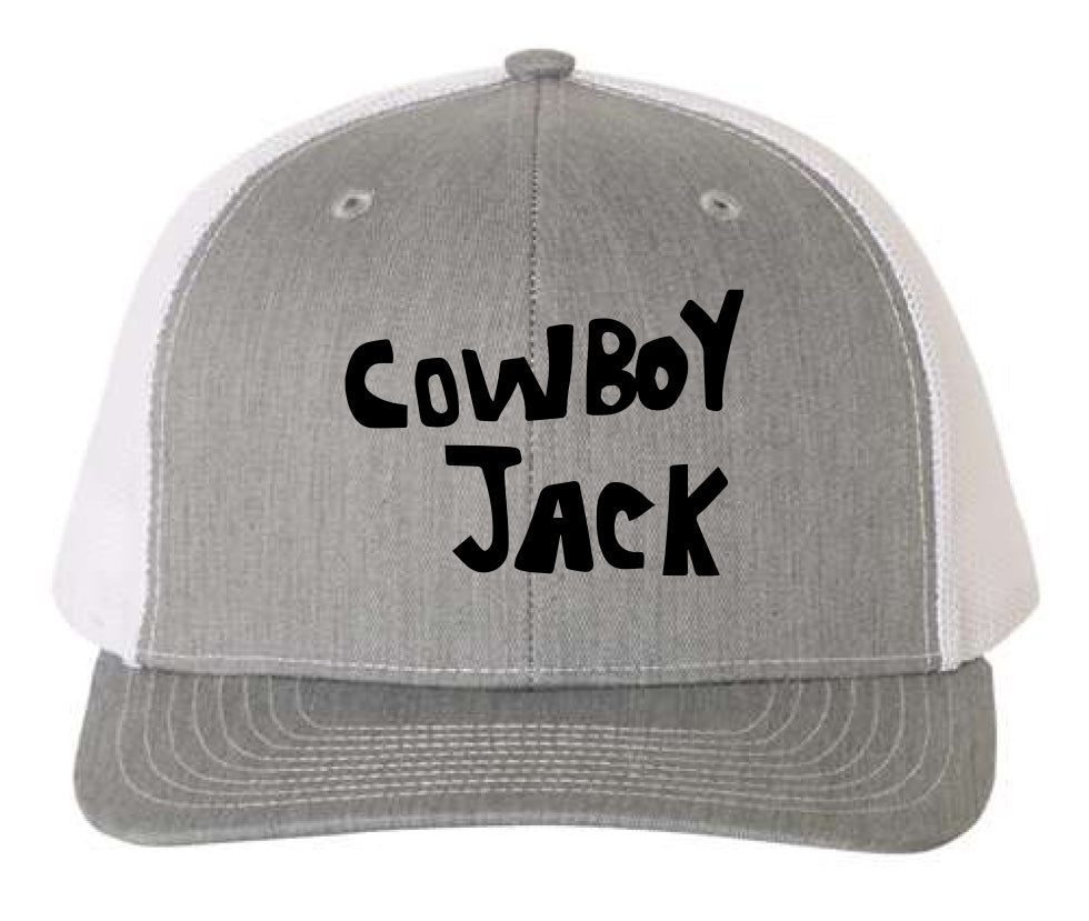 Cowboy Jack Hat Grey Snapback