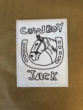 Load image into Gallery viewer, Cowboy Jack Sticker- Decal
